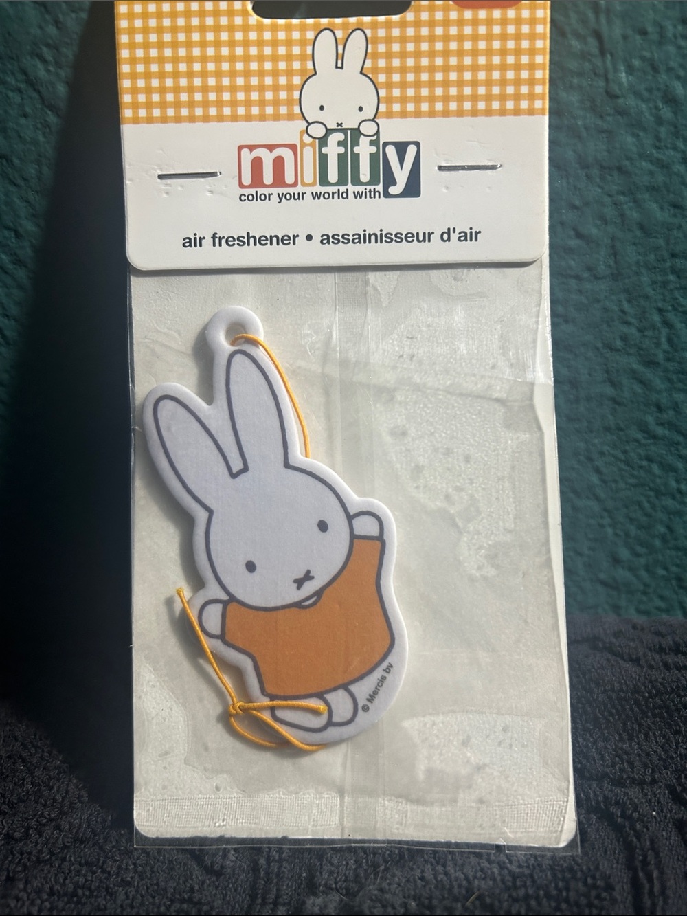 Miffy Apple Air Freshener NWT Homebound Series Dick Bruna